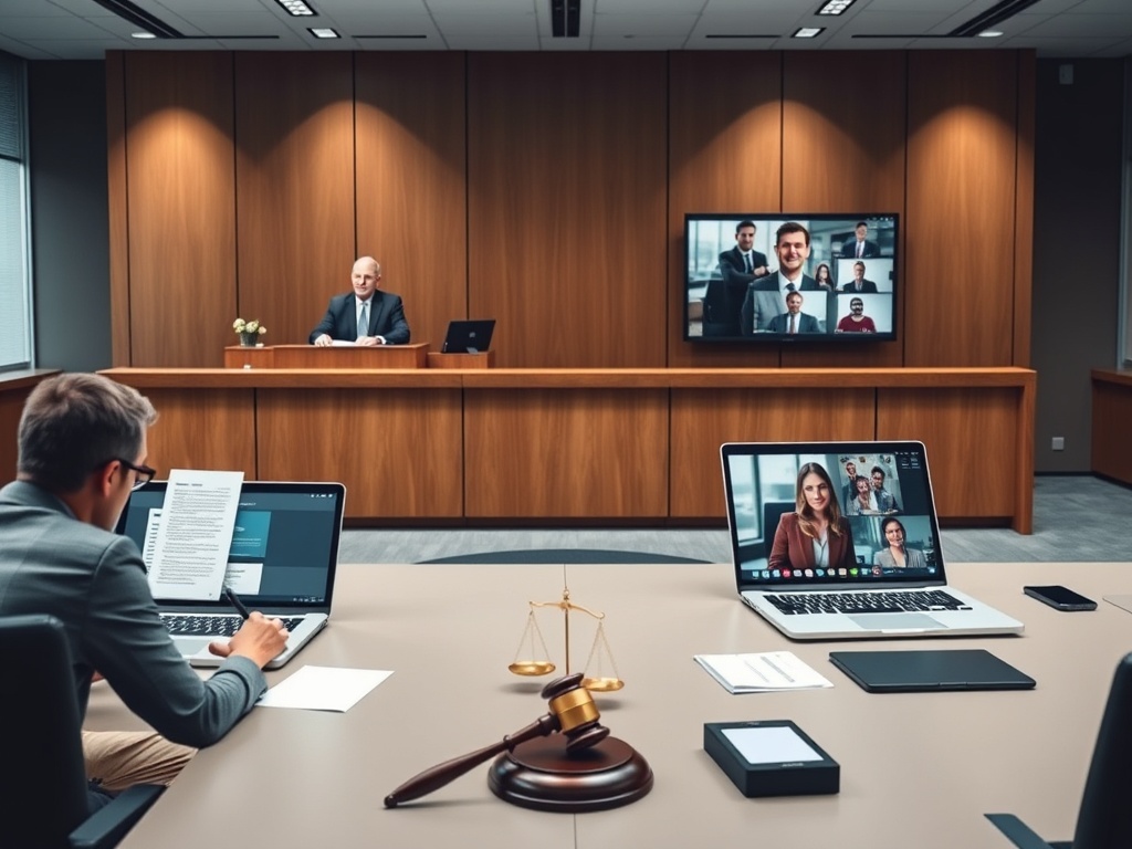 Virtual Courtrooms: How Hybrid Trials Are Changing Personal Injury Law